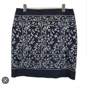 Etcetera Vines Embroidered Women's Pencil Skirt